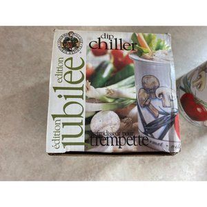 Gourmet Village 12oz  Dip Chiller 2 Piece Set USED